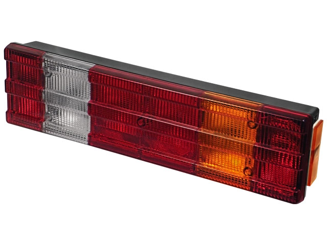 Фонарь задний MB правый, светодиодный (6-секций, AMP разъем сбоку, L=525mm)